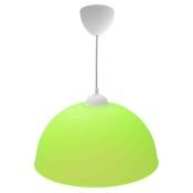 Подвесной светильник без лампы 16-25 1x15W E27 &quot;Оулу&quot; фигурный белый/салатовый