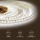 Светодиодная лента Белый дневной 2835 12V 12W/m 120Led/метр 00-131 Стандарт 10мм IP20