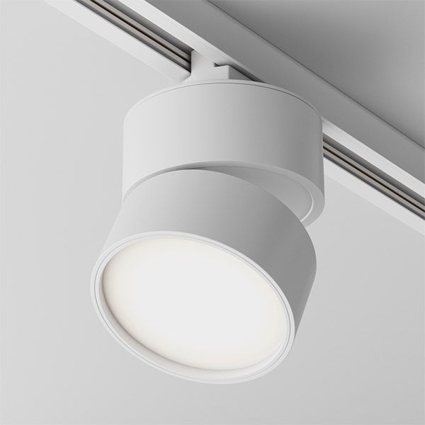 Трековый светильник 12W Белый теплый Онда/ONDA Unity 120deg TR007-1-12W3K-W-1 IP20 на шинопровод белый