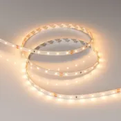 Светодиодная лента Белый теплый 2835 24V  4.8W/m 60Led/метр 016145(2) RT-A60 2700K LUX