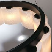Люстра подвесная Lightstar без лампы 812126 NIBBLER 12х6W G9 черный/белый