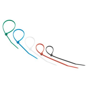 Стяжка кабеля 2.5 х 120мм цветный (25 шт/уп) REXANT