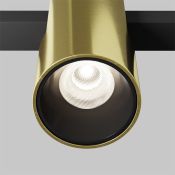 Трековый светильник  7W Белый дневной Альфа/Alfa Exility 50deg TR122-2-7W4K-BS на шинопровод латунь