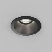 Встраиваемый светильник без лампы DENKIRS COVE DK2130-BK GU10 черный круглый IP44