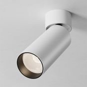 Накладной светильник  12W Белый теплый C055CL-L12W3K-SS-W Фокус/FOCUS LED 220V  цилиндр белый