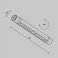 Светильник 6W Белый теплый C149CL-L300-6W3K-B Точки / Points Shelf 3000К чёрный