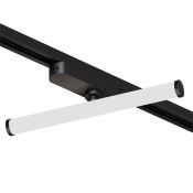 Трековый светильник однофазный  10W Белый дневной SOLID STROM DK6448-BK IP20 на шинопровод черный