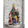 фигурка  светодиодная 5W Белый "Рождество", 501-065, 2Led, 4хААA, с эффектом снегопада, IP20