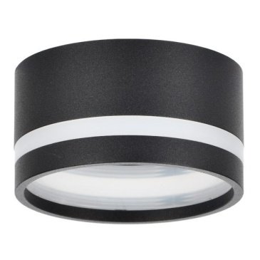 Накладной светильник без лампы IEK LIGHTING 4032 LT-UPB0-4032-GX53-1-K02 GX53 цилиндр черный