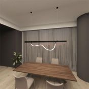 Фиксатор трекового светильника SMART RAY DK8064-BK черный
