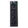 Рамка стеклянная 4 поста IEK SKANDY SK-M42-G-K53 SK-F24G графит