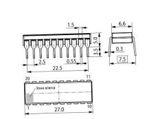 микросхема К555ИР35