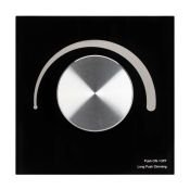 Панель встраиваемая Rotary  028425 SMART-P91-DIM-G-SUF Black (230V, 2.4G)
