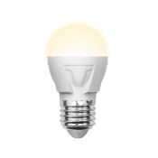 светодиодная лампа шар  G45 Белый теплый  6W 09444 LED-G45-6W/WW/E27/FR/S Simple Volpe