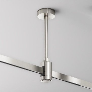 Крепление потолочное Короткое / Short одинарное 138мм Flarity TRA156C-SL1-PT платина