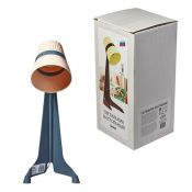 светильник настольный без лампы ULO-K22 D-E14-A BLACK-CREAM UL-00009543 черный/кремовый