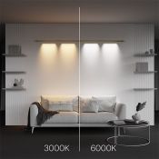Светильник 24W Белый теплый/белый C101CL-L1000-24W3-6K-BS Точки / Points Axity IP20 латунь