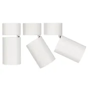 Накладной светильник  15W Белый теплый 027552 SP-POLO-SURFACE-FLAP-R85 BK 220V  цилиндр белый