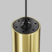 Трековый подвесной светильник 5W Белый дневной TR155-1-5W4K-BS Фокус / Focus Led Flarity IP20 латунь