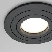 Встраиваемый светильник 10W Атом / Atom DL023-2-01B GU10 черный