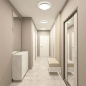 Накладной светильник  40W Белый -MIX DENKIRS PLATO DK6510-WH/1 230V с ПДУ круглый белый