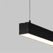 Подвесной светильник  30W Белый теплый Maytoni LL312029 230V IP33 линейный черный