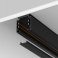 Декоративная накладка для однофазного трека Unity TRA001DO-1B 1000мм черная
