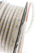 Светодиодная лента Белый теплый 5060 220V 14.4W/m 60Led/метр герм 00000000941  LT560-WW-50 IP68