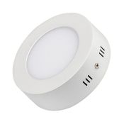 Накладной светильник   6W Белый теплый 018854  SP-R120-6W 220V IP20 круглый белый