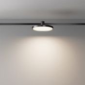 Трековый светильник 10W Белый теплый TR153-1-10W3K-B Плато / Plato Flarity IP20 чёрный