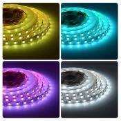 Светодиодная лента RGB 5050 12V 14.4W/m 60Led/метр 00-17 Стандарт IP20