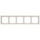 Рамка пластик 5 постов Arlight FRM-NOBE-SFPL-5-CA 059462 кашемир