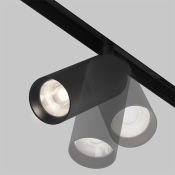 Трековый светильник 12W Белый дневной Мастер/Artisan Exility 36deg TR097-2-12W4K-M-BB IP20 на магнитный шинопровод черный