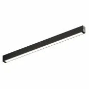 Трековый светильник однофазный  27W Белый теплый SIMPLE LINEAR DK8105-BK IP20 на шинопровод черный