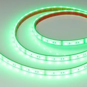 Светодиодная лента RGB 5060 12V 14.4W/m  60Led/метр герм (полная силиконовая экструзия) 033790 RTW-PFS-B60-13mm  LUX IP68