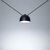 Трековый светильник   8W Белый-MIX ART-INBELT-BOWL-R140 051162 IP20 на шинопровод черный DALI