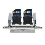 Розетка встраиваемая компьютерная двойная IEK SKANDY SK-K20-2-K50 SK-K04N RJ45 кат.6 металл никель