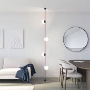 Готовый набор ременной трековой системы DENKIRS  40W Белый дневной Belty DK55SET09-01-BR подвесной коричневый