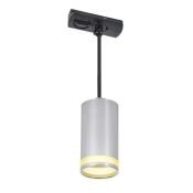 Трековый светильник однофазный IEK LIGHTING без лампы 4117 LT-UCB0-4117-GU10-1-K23 на шинопровод хром