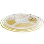 Светодиодная лента Белый COB 24V  7W/m 384Led/метр 00-380 PRO 3мм IP20