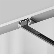 Шинопровод однофазный Unity TRA001MP-112S 2.0м Unity в натяжной ПВХ потолок серебро