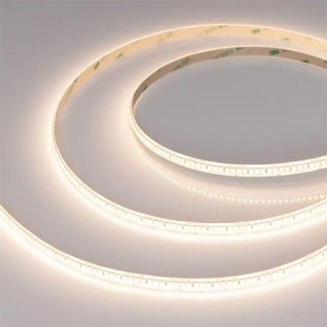 Светодиодная лента  Белый теплый 2835 24V 10W/m 280Led/метр герм (силикон) 045561(1) RTW-SE-A280-8mm 3000K IP65