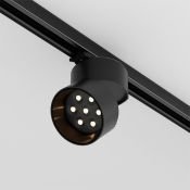 Трековый светильник 15W Белый теплый TR199-3-15W2.7K-M-B Альфа / Alfa Trinity IP20 чёрный