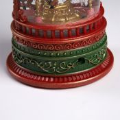 фигурка  светодиодная  «Карусель», 15.4х25х15.4 см, пластик, USB, батарейки ААх3, свечение тёплое белое