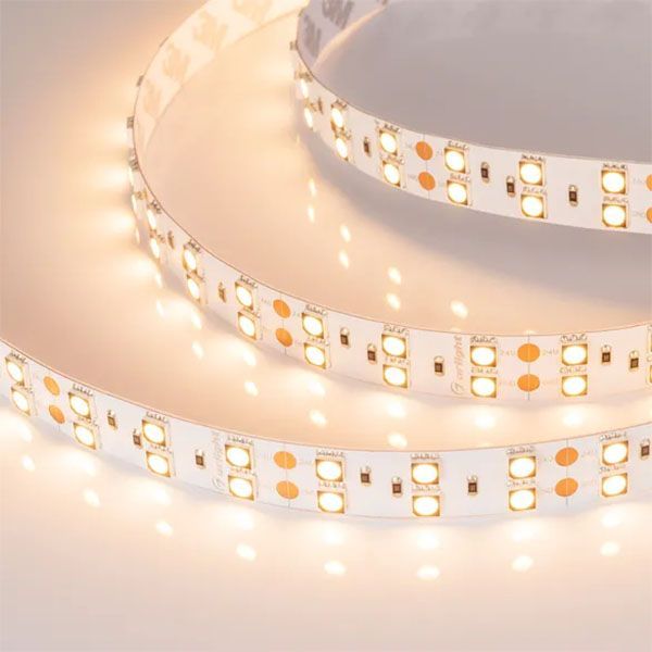 Светодиодная лента Белый теплый 5060 24V 28.8W/m 120Led/метр 021470(2) RT-B120-15mm 3000K CRI98