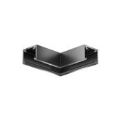 Коннектор угловой накладной Exility X TRA239CL-41B чёрный