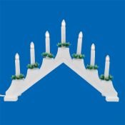 фигура с лампами накаливания НОВОГОДНЯЯ ГОРКА UL-00007388 UDL-L7101-007-SWA-WW WHITE BRIDGE