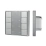 Панель Knob DALI-201-23-1G-4SC-DIM-DT6-IN Silver (BUS, Frame) 048187