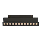 Трековый светильник  12W Белый дневной 041532 MAG-ORIENT-DOTS-FOLD-S230 прямоугольник трековый черный DALI