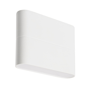 светильник  6W Белый теплый 020801 SP-Wall-110WH-Flat 220V квадратный накладной белый Уценка!!! с витрины